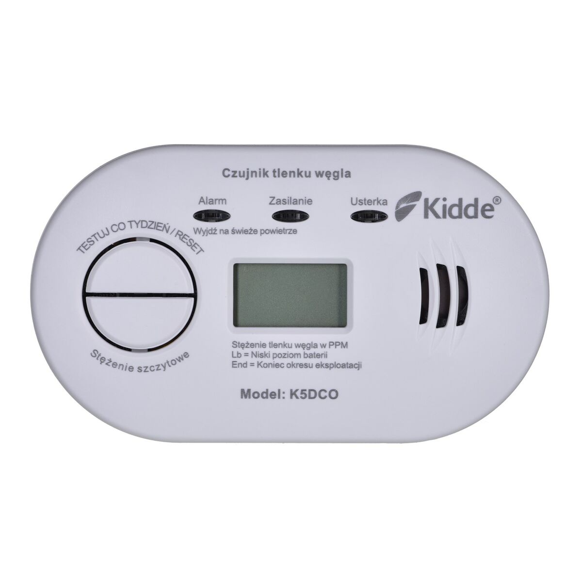 Koolmonoxidemelder Kidde K5DCO